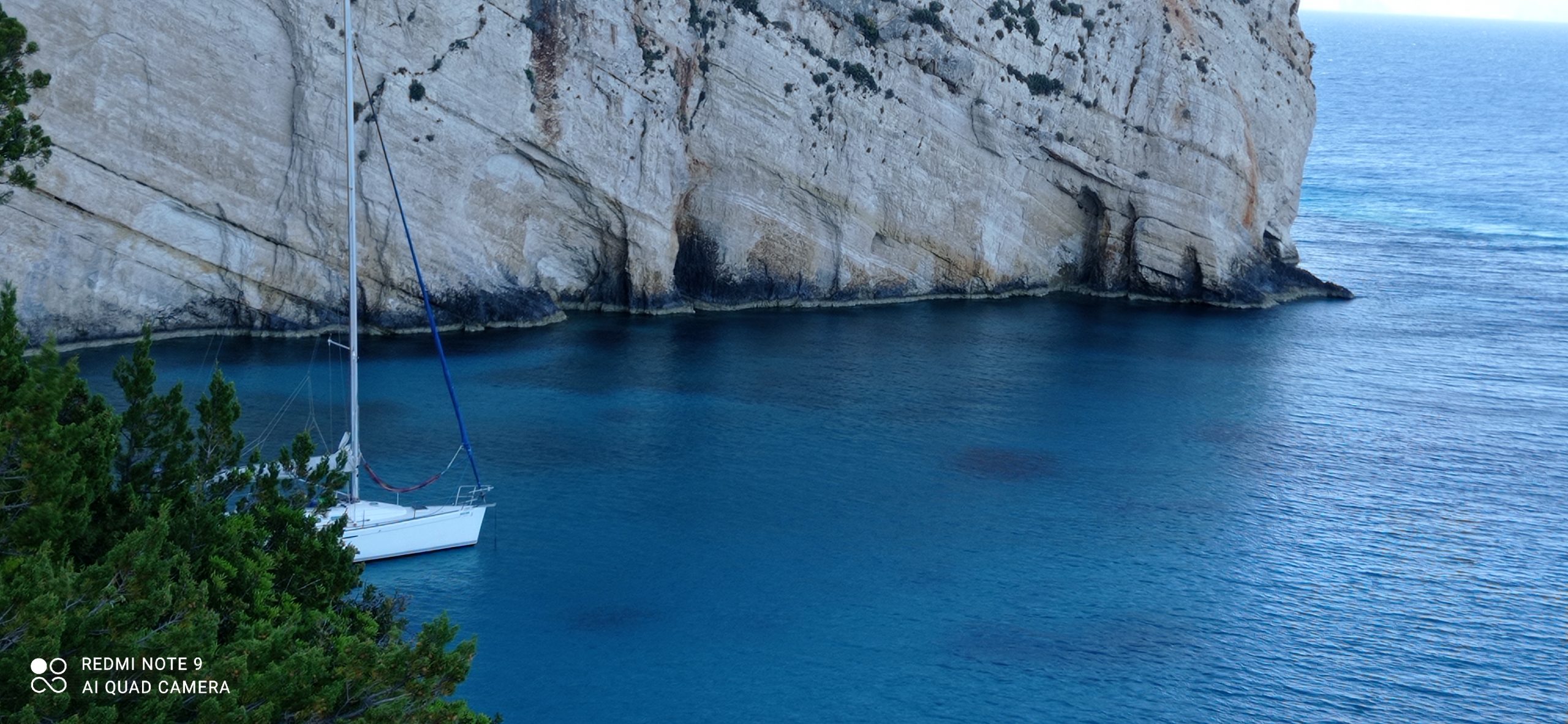 off blue caves @ Zante